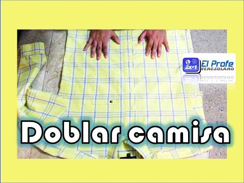 Consejos para doblar camisas perfectamente para tu maleta