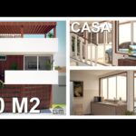 Casa de 58 metros cuadrados: Diseño funcional y económico