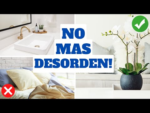 Consejos para la organización y limpieza del hogar.