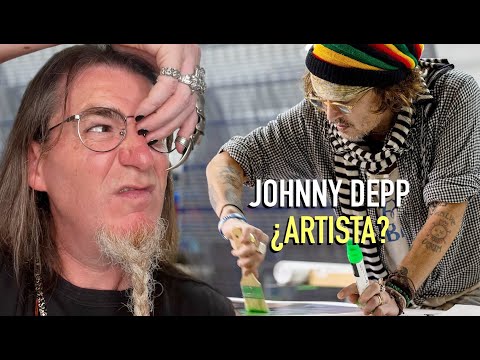 Cuadros únicos: Arte hecho por Johnny Depp