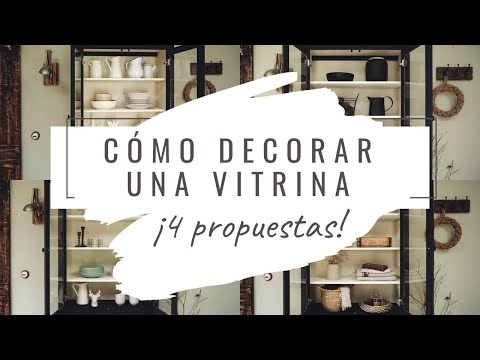 Decoración de vitrinas de comedor: Tips y consejos prácticos