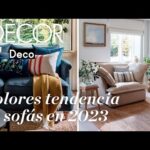 Sofás Tapizados en Dos Colores: ¡Dale a tu Sala un Toque de Estilo!