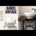 Cuarto de baño vintage moderno: ideas y diseños