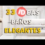 Baños beige con grifería negra: elegancia y sofisticación en tu hogar