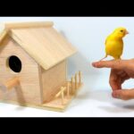 Casita para pájaros de madera: el hogar perfecto para tus amigos alados