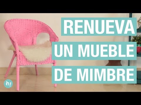 Cómo pintar un sillón de mimbre: Guía completa