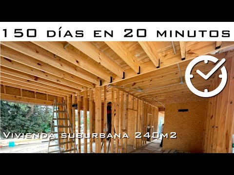 Construye tu hogar con una sólida estructura de madera