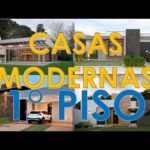 Casas modernas de un piso: Diseños exclusivos y funcionales