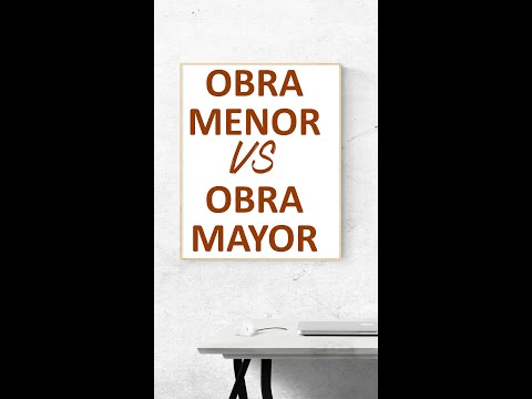 Obras exentas de licencia: ¿cuáles son?.