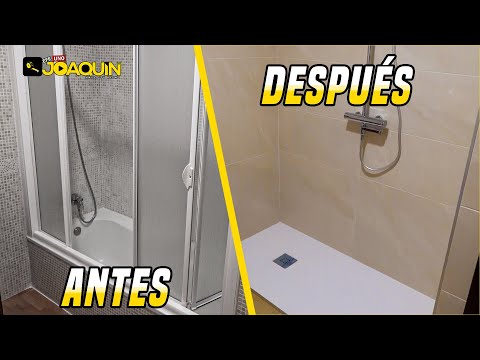 Cambio de bañera por ducha: ideas de decoración