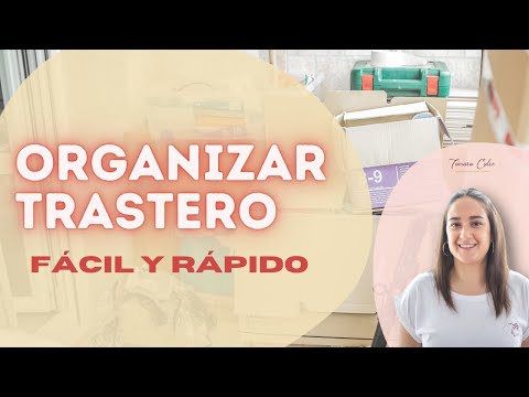 Cómo organizar un trastero pequeño: consejos prácticos