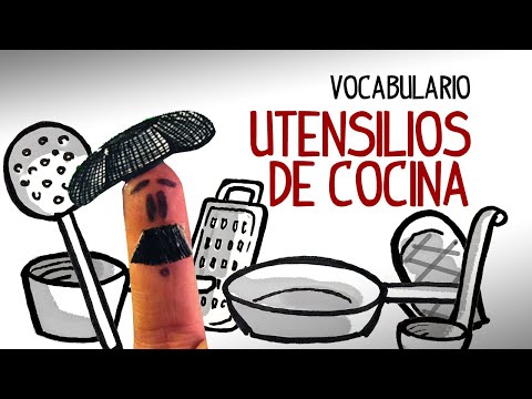 Descubre los nombres de utensilios de cocina más comunes