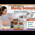 Menú semanal económico y saludable: recetas fáciles y deliciosas