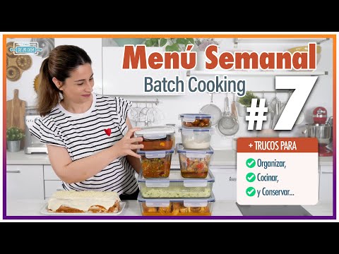 Menú semanal económico y saludable: recetas fáciles y deliciosas