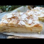 Tarta de hojaldre y almendra: receta fácil y deliciosa