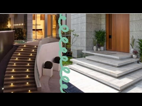 Entrada de casa con escaleras: Diseños modernos y elegantes