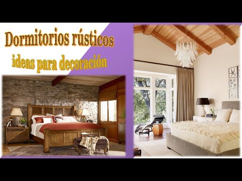 Dormitorios de casas de campo: diseño y decoración