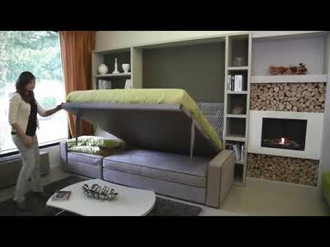 Habitación multifuncional: Despacho con sofá cama