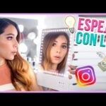 Espejo con luz para maquillaje en Carrefour