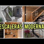 Escaleras modernas para casas pequeñas: Diseños innovadores