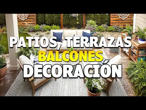 Ideas para decorar una terraza interior