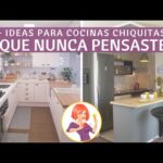 Ideas creativas para dividir la cocina y el salón sin necesidad de obras