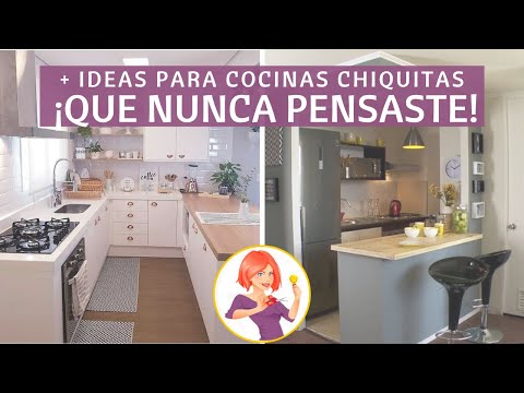 Ideas creativas para dividir la cocina y el salón sin necesidad de obras