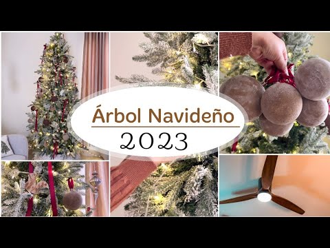 El encanto navideño de decorar tu árbol con espumillón