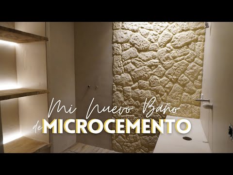 El encanto y versatilidad de los baños de microcemento