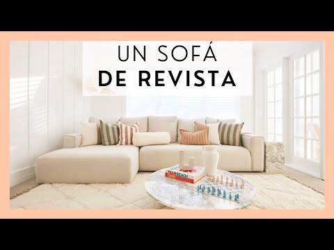 Elige los mejores cojines para complementar tu sofá gris