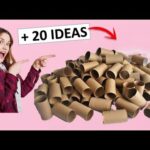 Ideas creativas para decorar tu hogar con rollos de papel higiénico