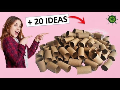 Ideas creativas para decorar tu hogar con rollos de papel higiénico