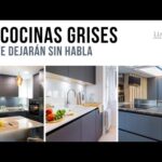 La armonía de las cocinas verdes y grises: una combinación moderna y elegante