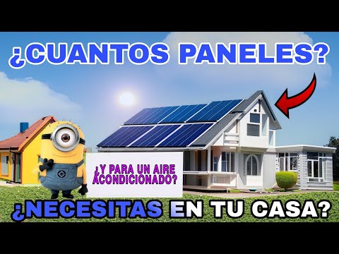 Calcula la cantidad de placas solares necesarias para tu hogar