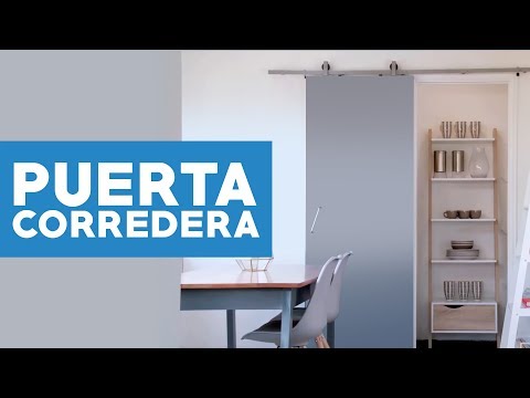 Aprende a instalar una puerta corredera en simples pasos