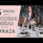 5 ideas para aprovechar al máximo una mesa de terraza estrecha