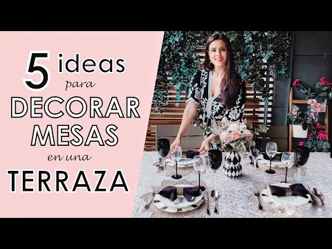 5 ideas para aprovechar al máximo una mesa de terraza estrecha