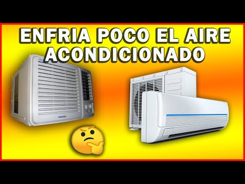 Qué hacer cuando el aire acondicionado no enfría correctamente