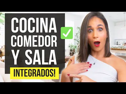 Consejos para optimizar espacios: cocina-comedor-salón pequeños