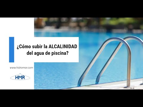 Cómo aumentar la alcalinidad del agua de la piscina correctamente