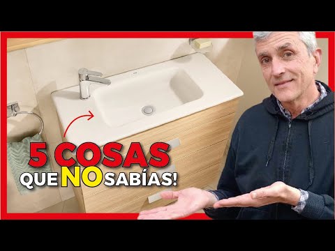 Diseño y funcionalidad: El mueble de lavabo de obra que transformará tu baño