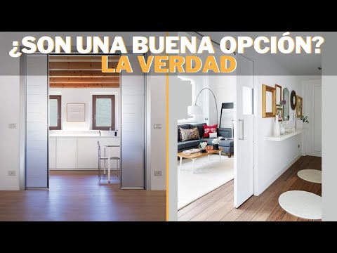 Optimiza el espacio de tu salón con puertas correderas