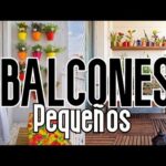 Ideas de mobiliario compacto para balcones