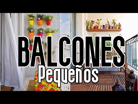 Ideas de mobiliario compacto para balcones