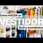 Consejos para crear un vestidor casero económico