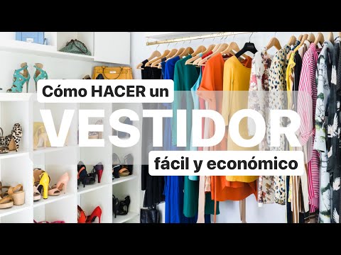 Consejos para crear un vestidor casero económico