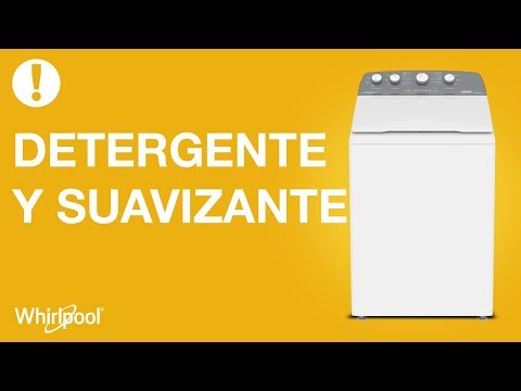La correcta ubicación del detergente y el suavizante en tu lavadora
