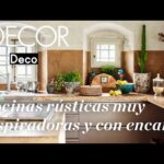 Encanto y calidez en tu hogar: Cocinas rústicas de madera