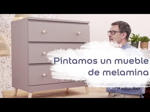 Aprende a pintar un mueble de melamina y darle un nuevo aspecto