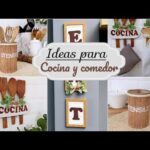 Ideas creativas para utilizar papel en la decoración de cocinas.